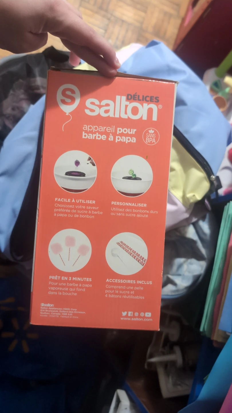 Salton Cotton Candy Maker - photo 5
