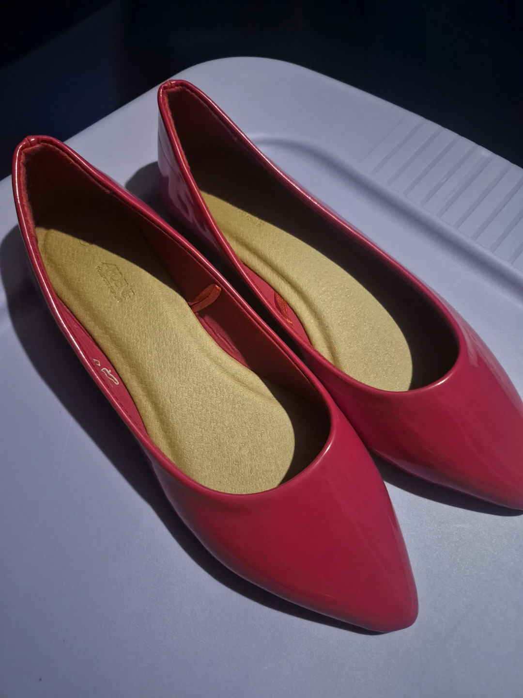 Hot Pink Ballet Flats - Size 8