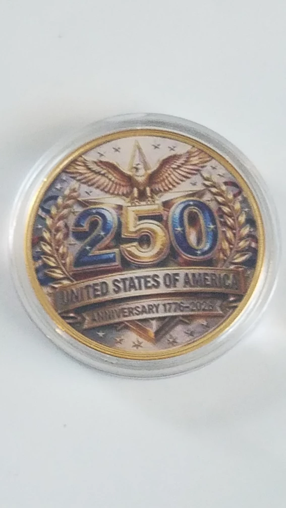 United States of America 250th Anniversary Commemorative Coin - photo 2