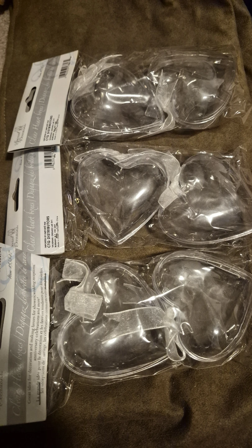 Heart Clear Favor Boxes - photo 2