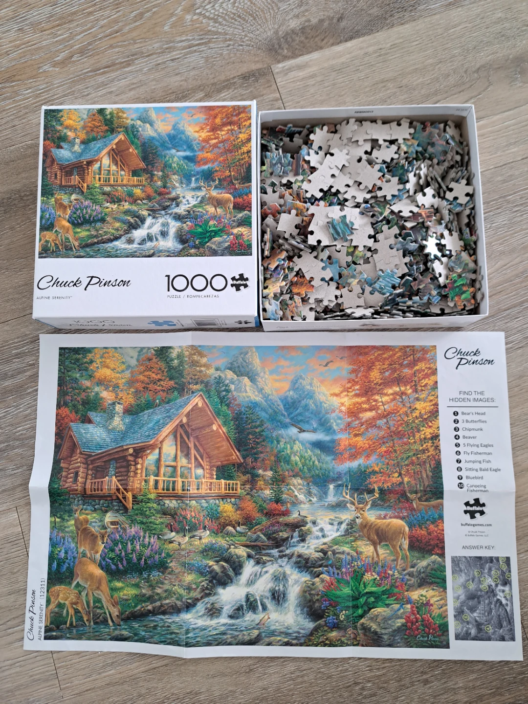 Chuck Pinson Alpine Serenity 1000 Piece Jigsaw Puzzle - photo 2
