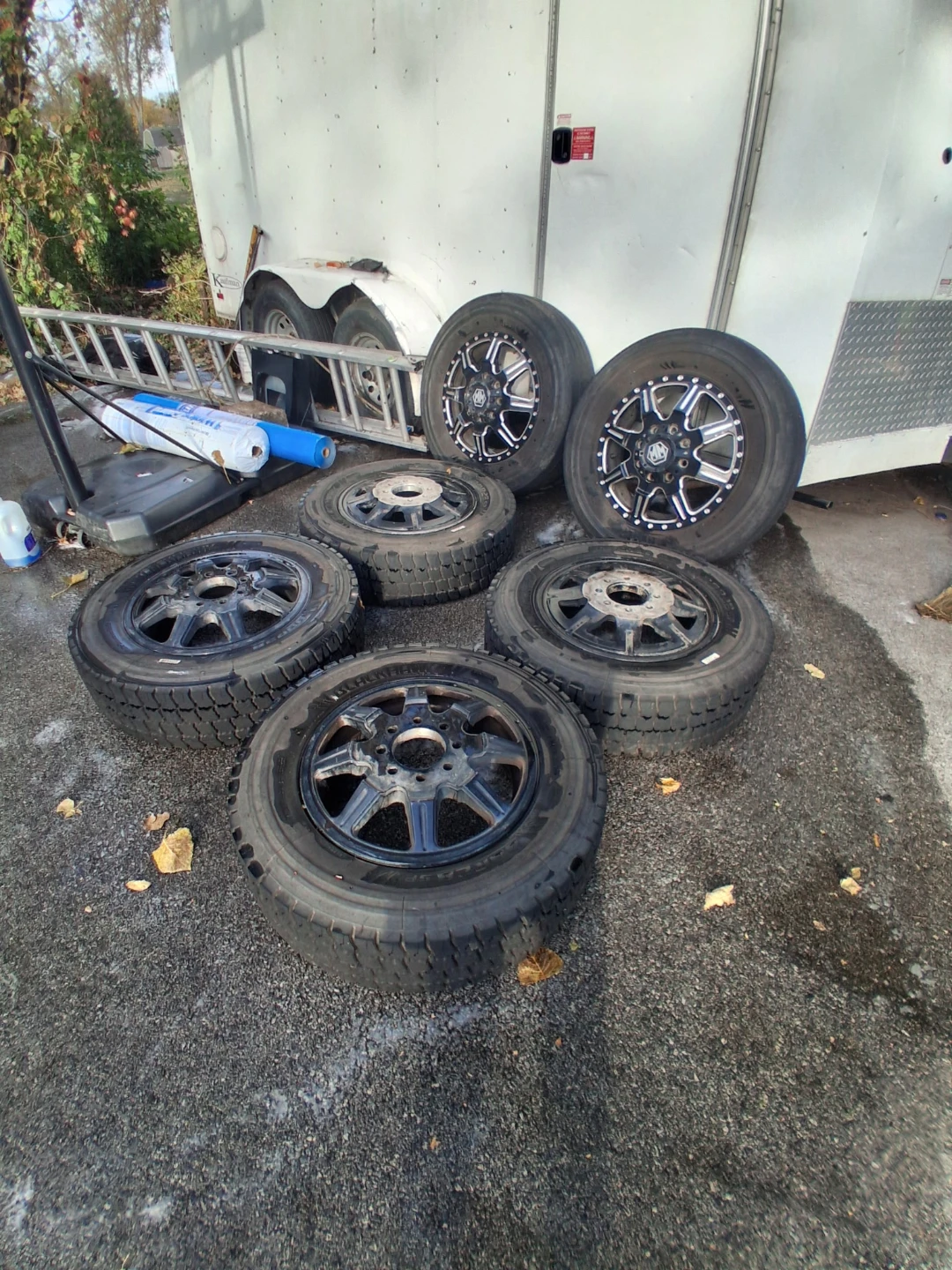 Set of 6 Tires and Rims - photo 2