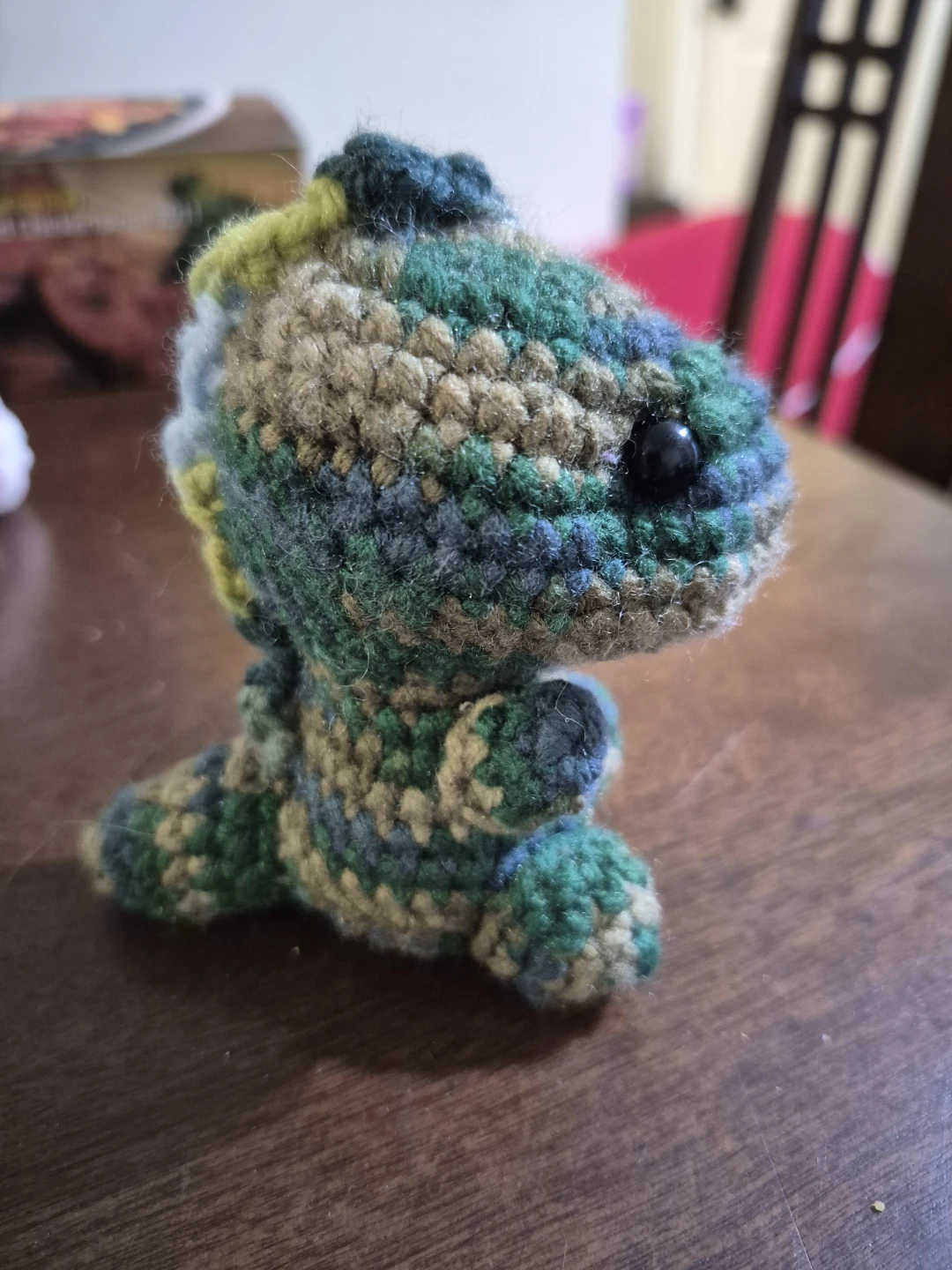 Hand-Crocheted Dinosaur Plush Toy - photo 2