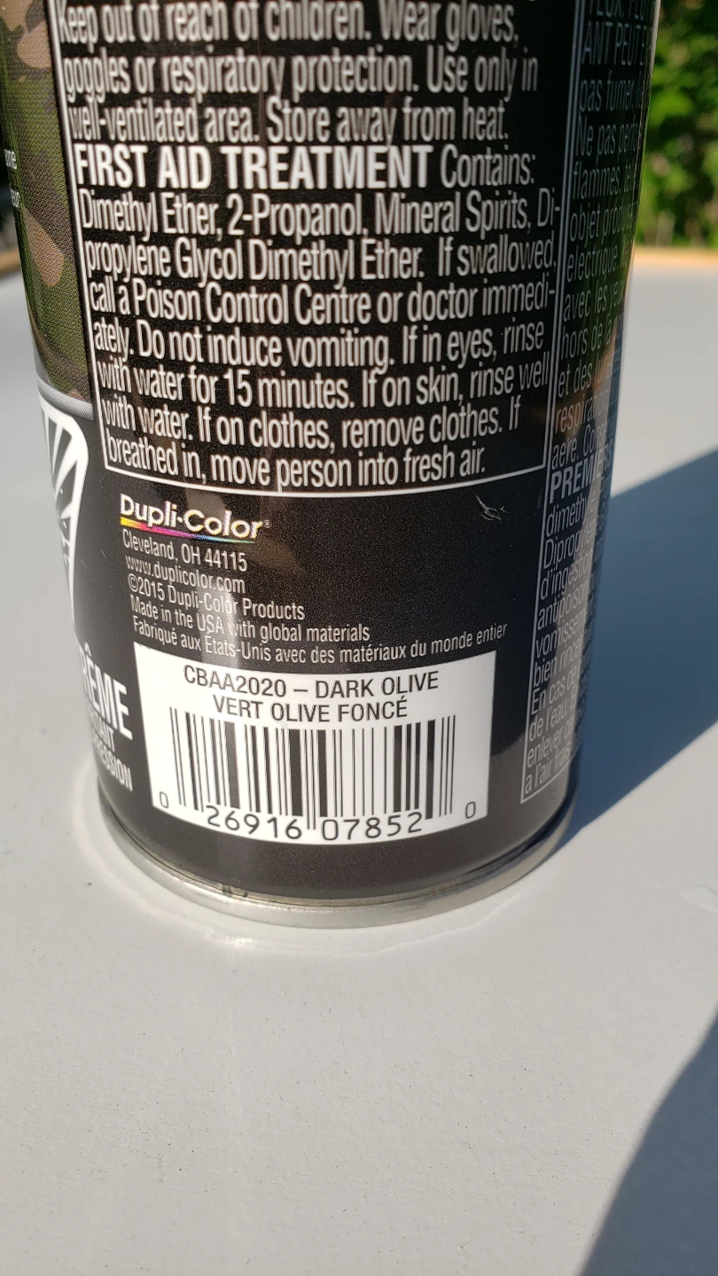 Dupli-Color Paint Bed Armor Spray Coating, OD / Dark Olive Green - photo 4