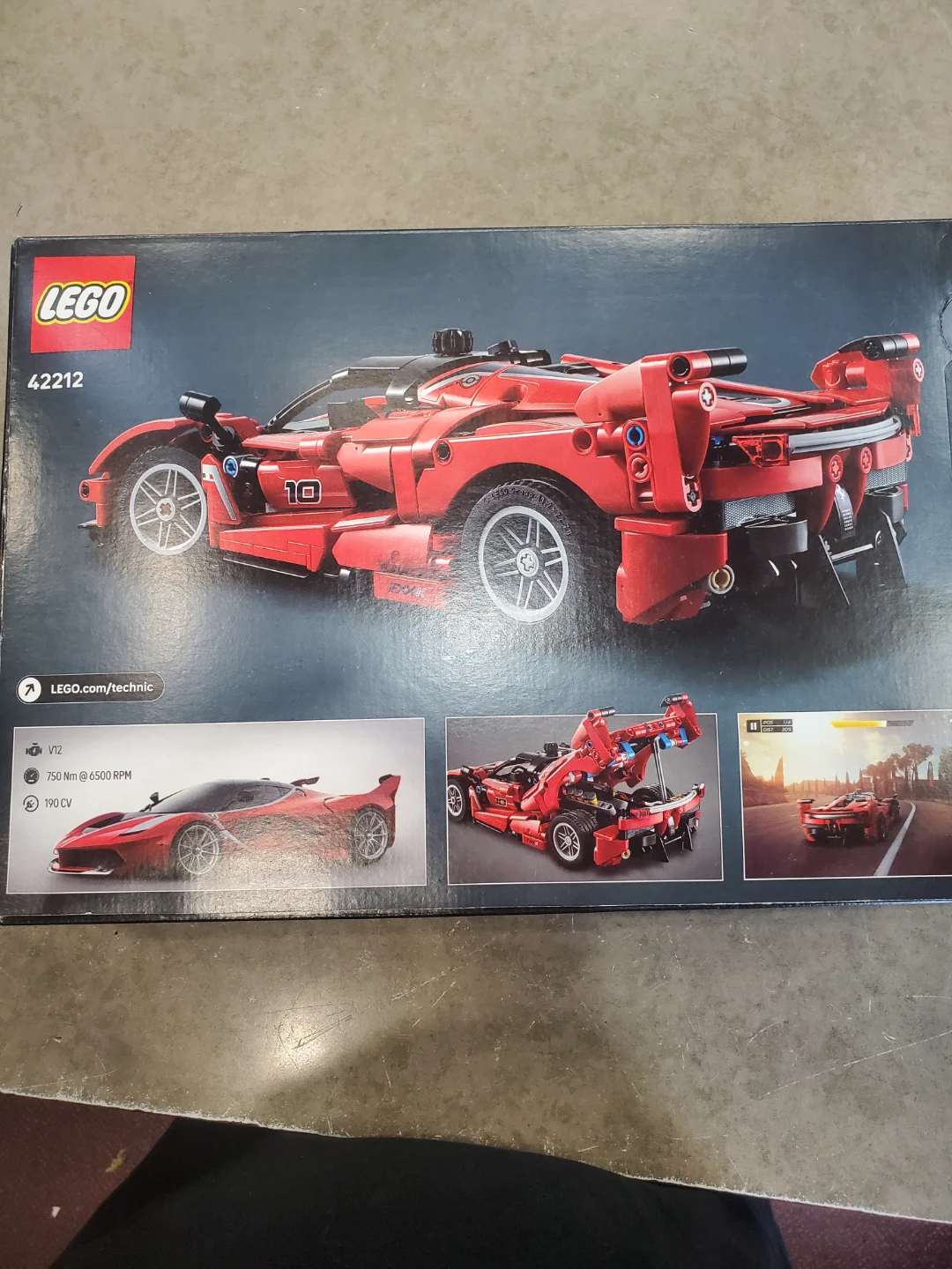 LEGO Technic Ferrari FXX K (42115) - photo 2