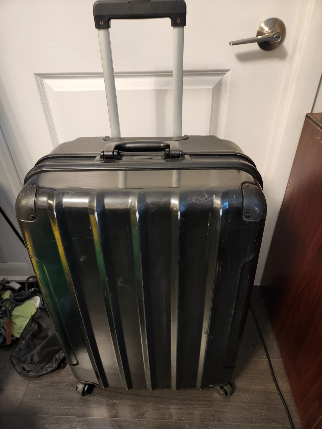 Black Hardside Spinner Luggage