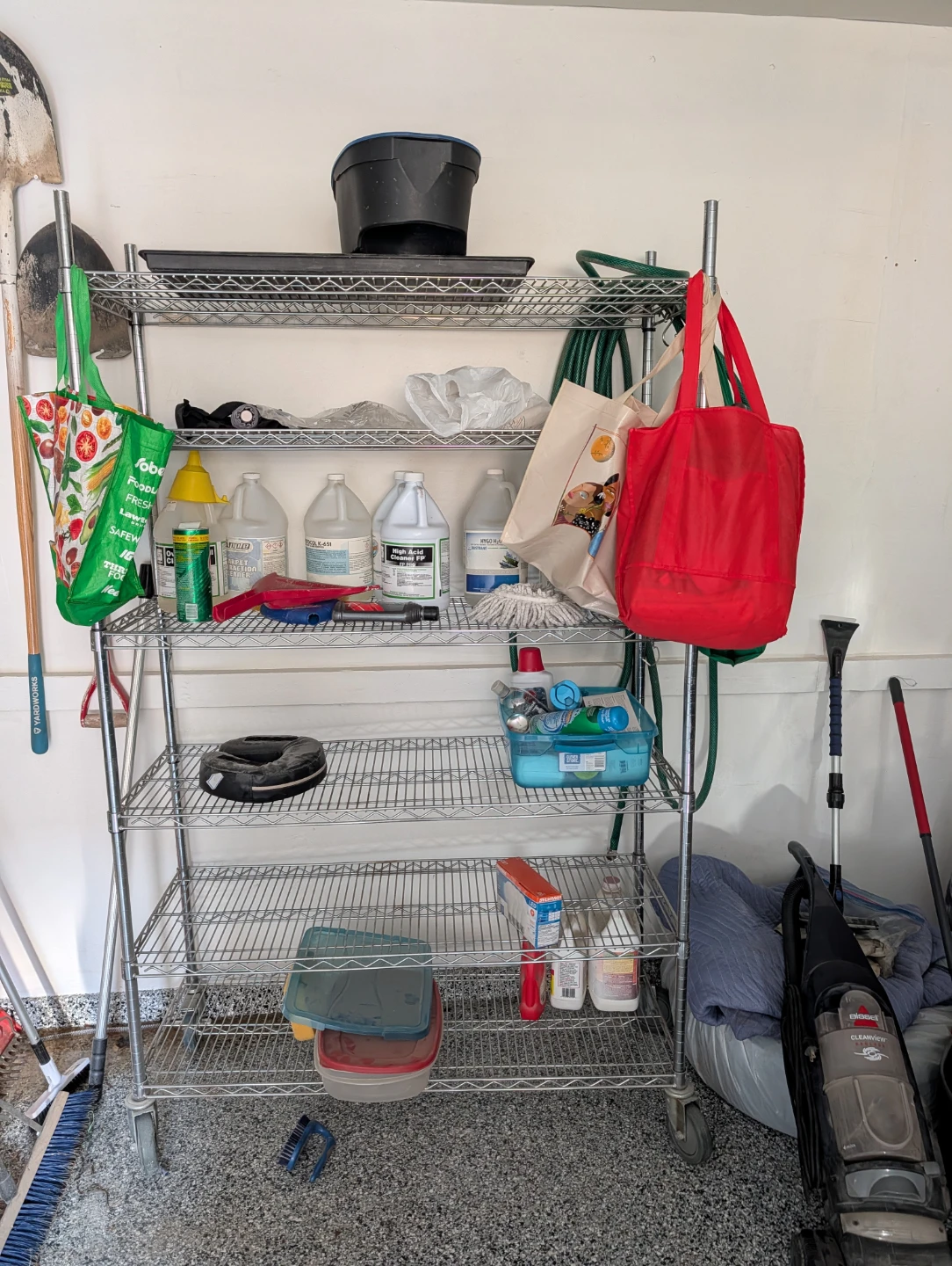 Wire Shelving Unit