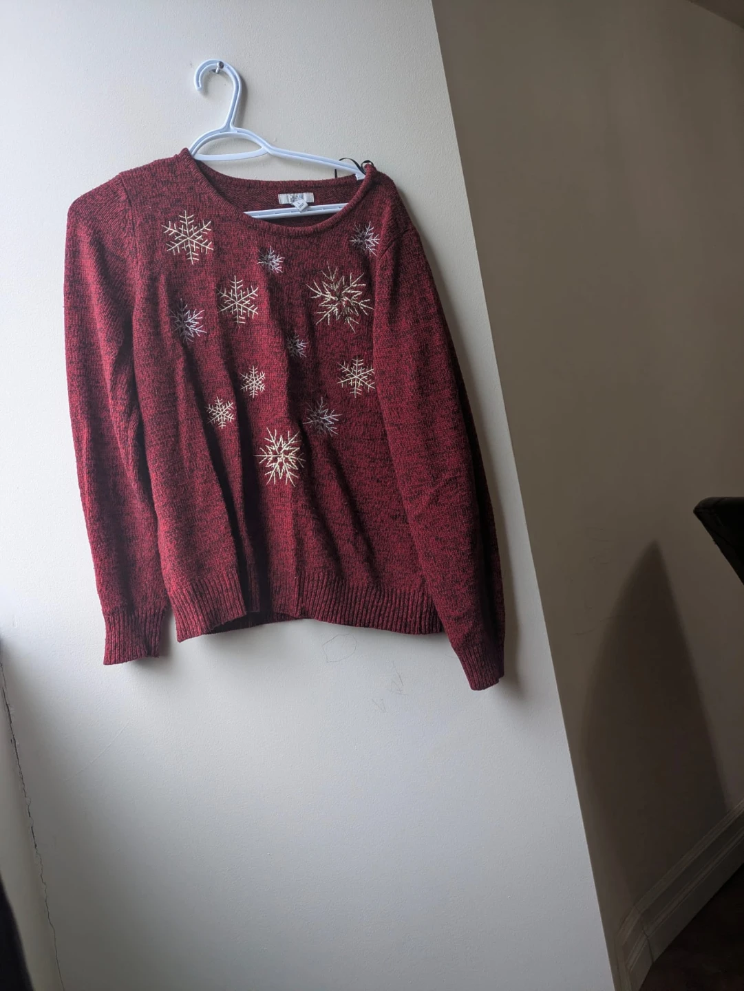 Wool Blend V-Neck Sweater  and Crafts and borrow  XL - photo 5