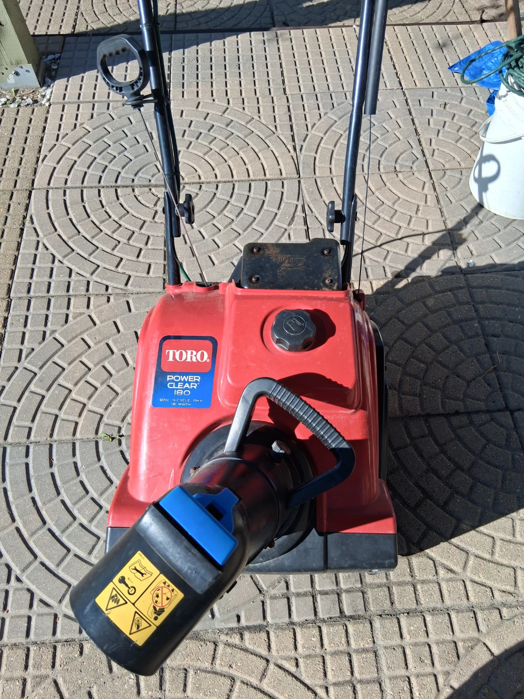 Toro Power Clear Snow Blower - photo 2