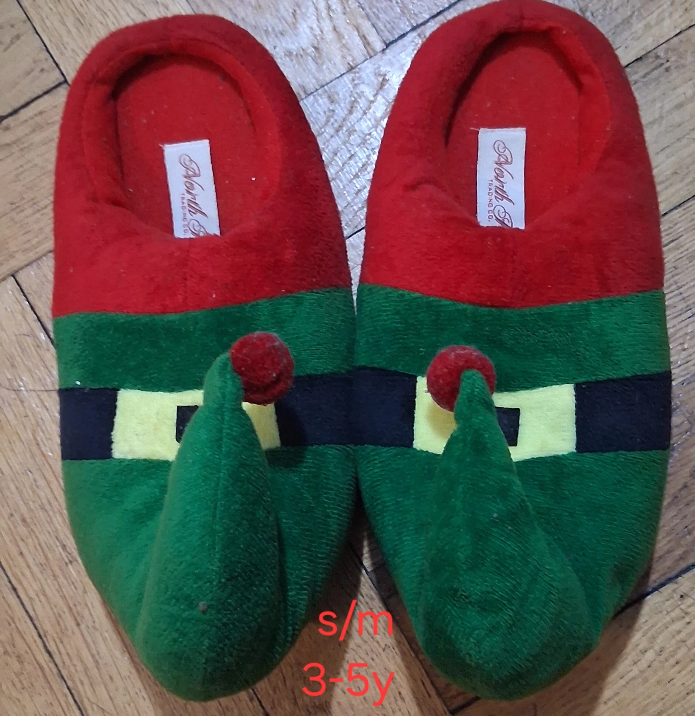 North Star Trading Co. Elf Slippers Size S/M (3-5y) - photo 5