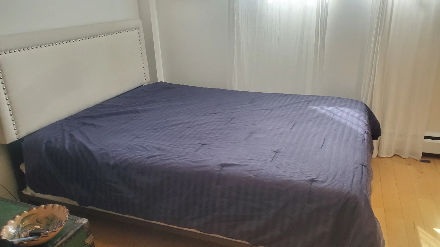 Bed and mattress