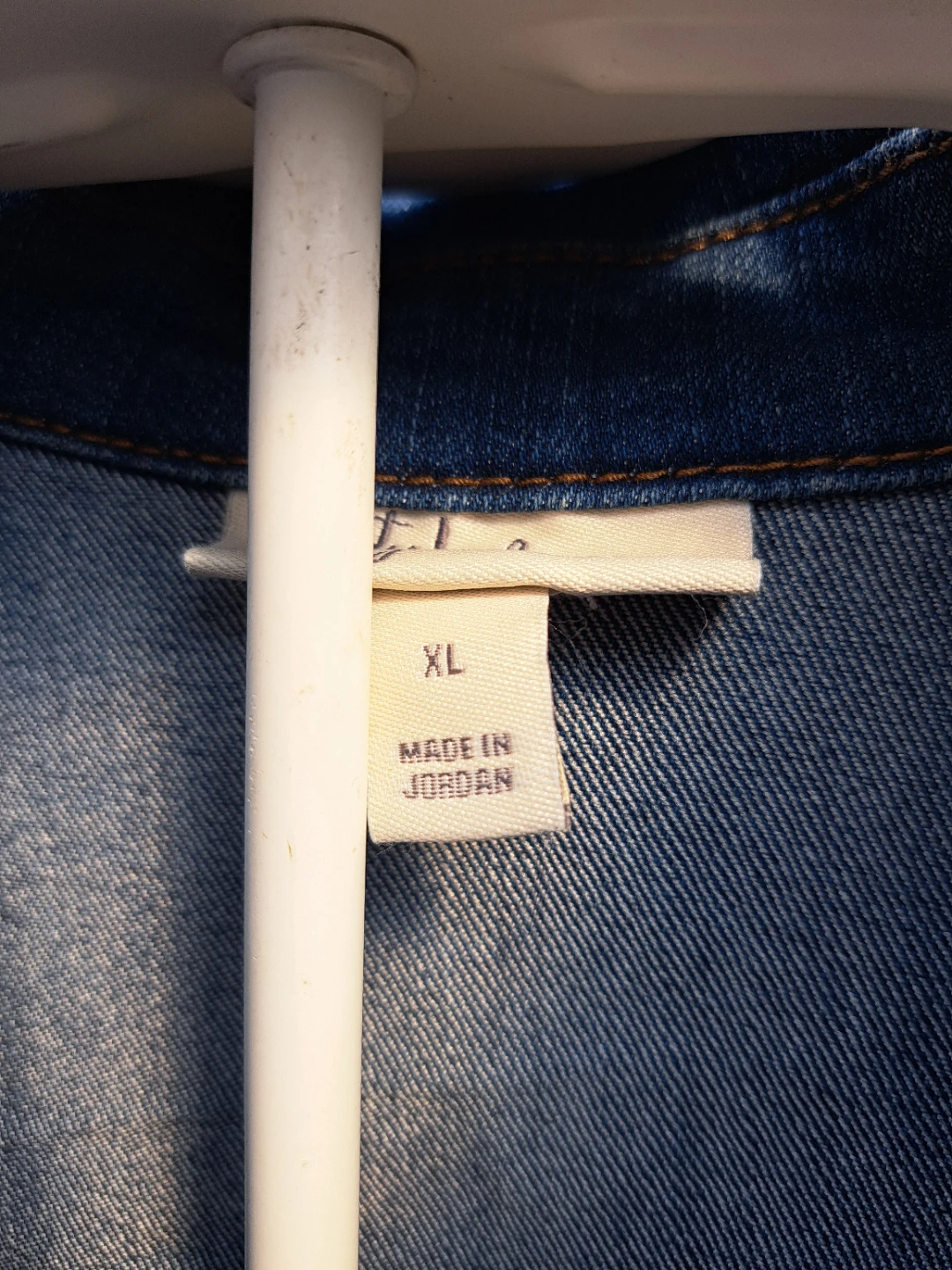 Denim Jacket with Marilyn Monroe Graphic - XL - photo 2