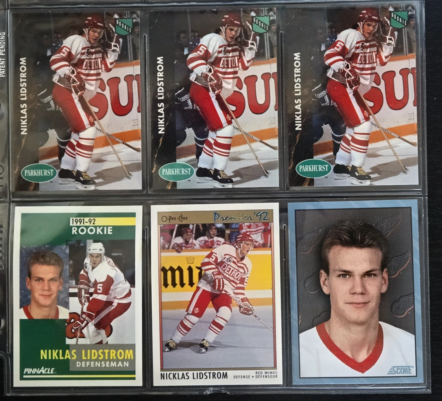 135 Card Lot, Gretzky, Jagr,  Lidstrom Rookies & Stars - photo 3