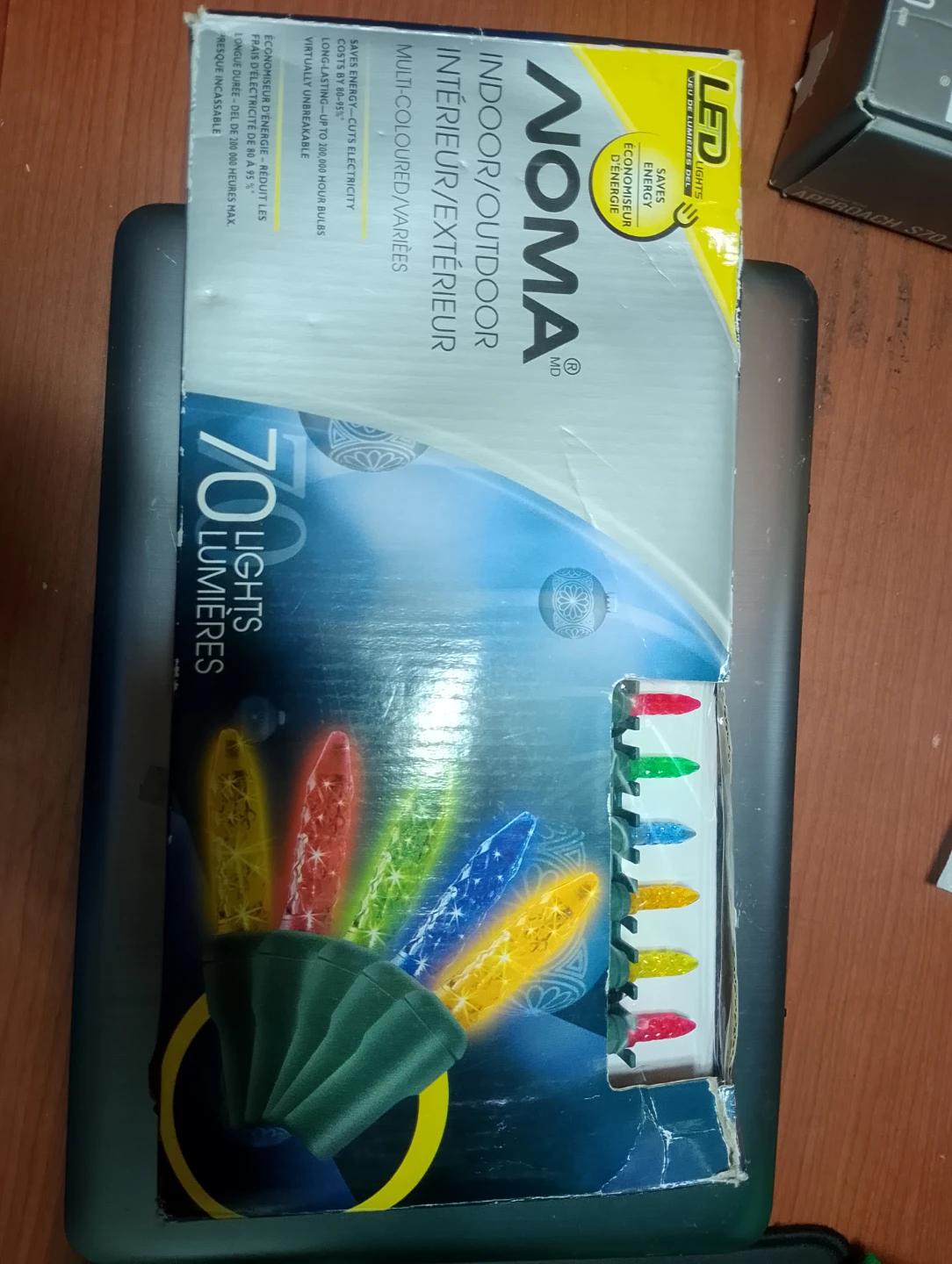 Brand New NOMA 70 Lights Multi-Coloured LED Indoor/Outdoor