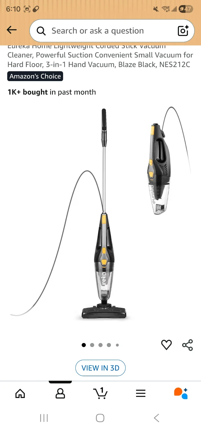 Eureka Vacuum NES212C