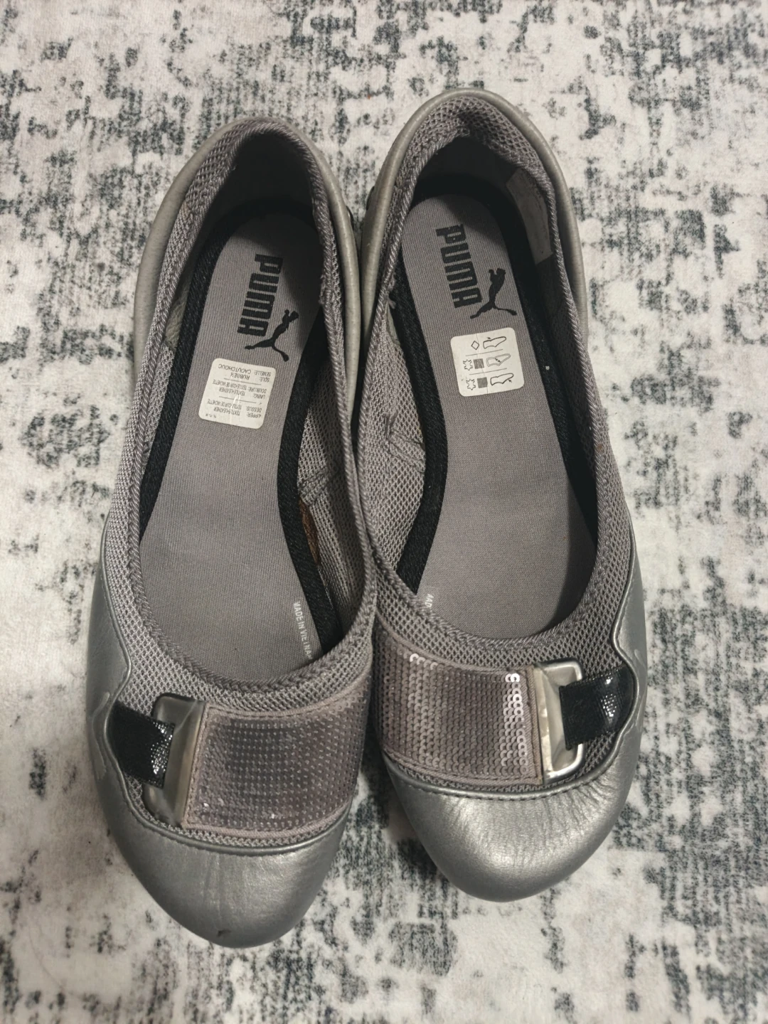 Puma Women's Ballet Flats - Silver