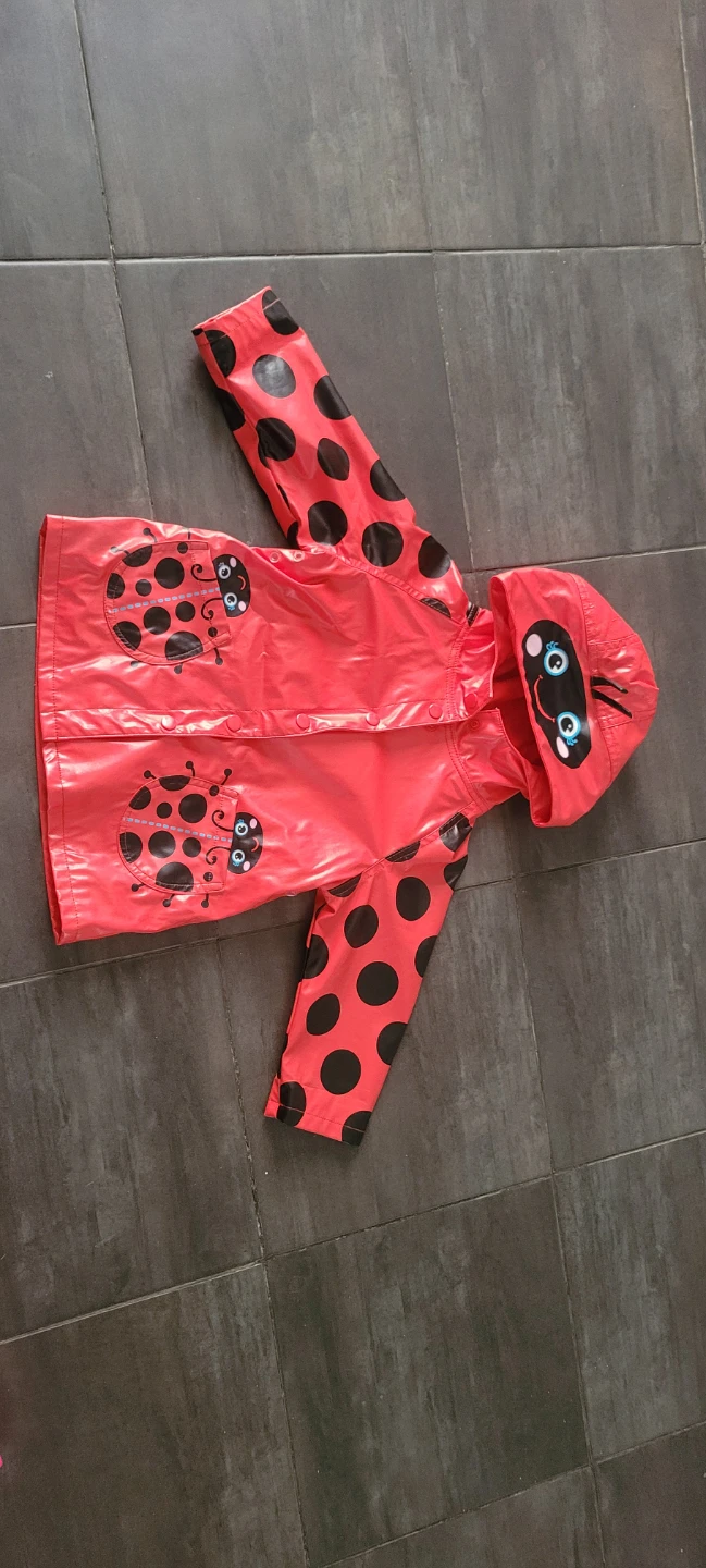 Kids Ladybug Raincoat and Pants Set $15 (2t) - photo 2