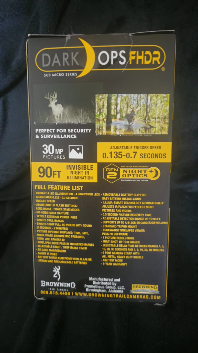 Browning Dark Ops FHD Trail Camera - Sub Micro Series - photo 3