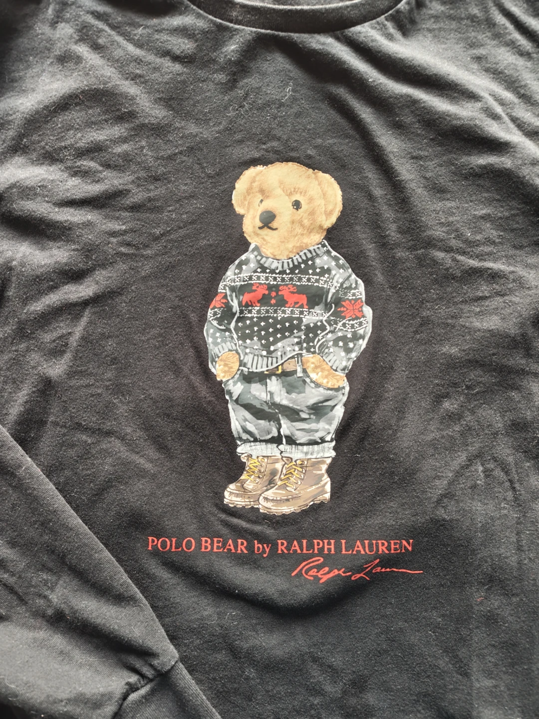 Polo Ralph Lauren Long Sleeve Polo Bear T-Shirt