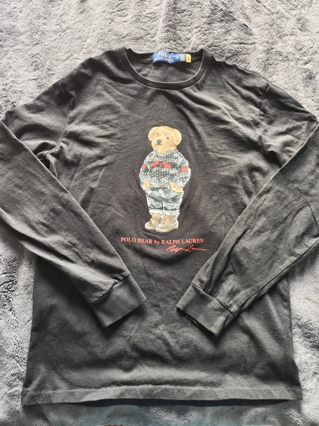 Polo Ralph Lauren Long Sleeve Polo Bear T-Shirt - photo 3