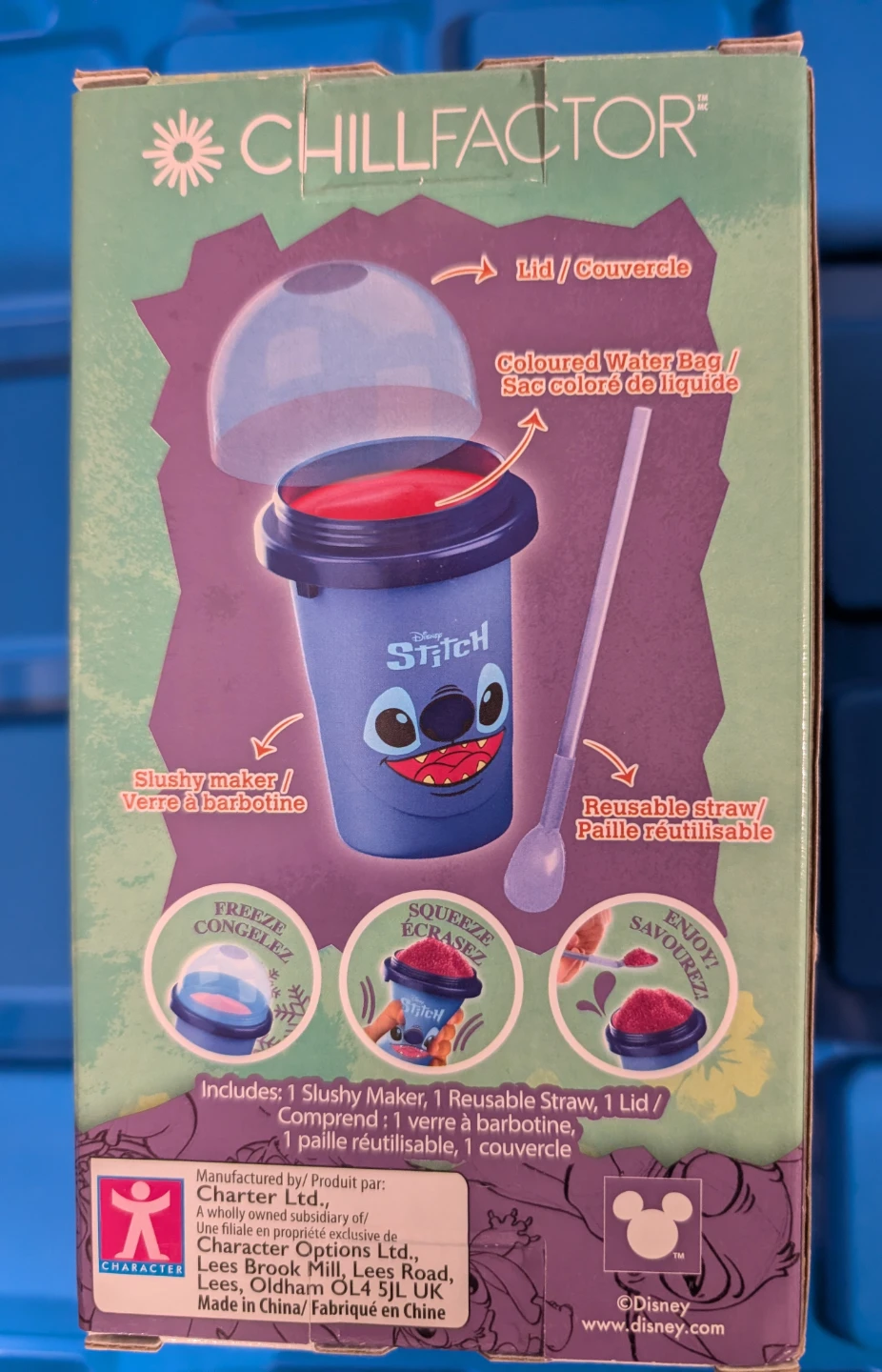 ChillFactor Disney Stitch Slushy Maker - photo 3