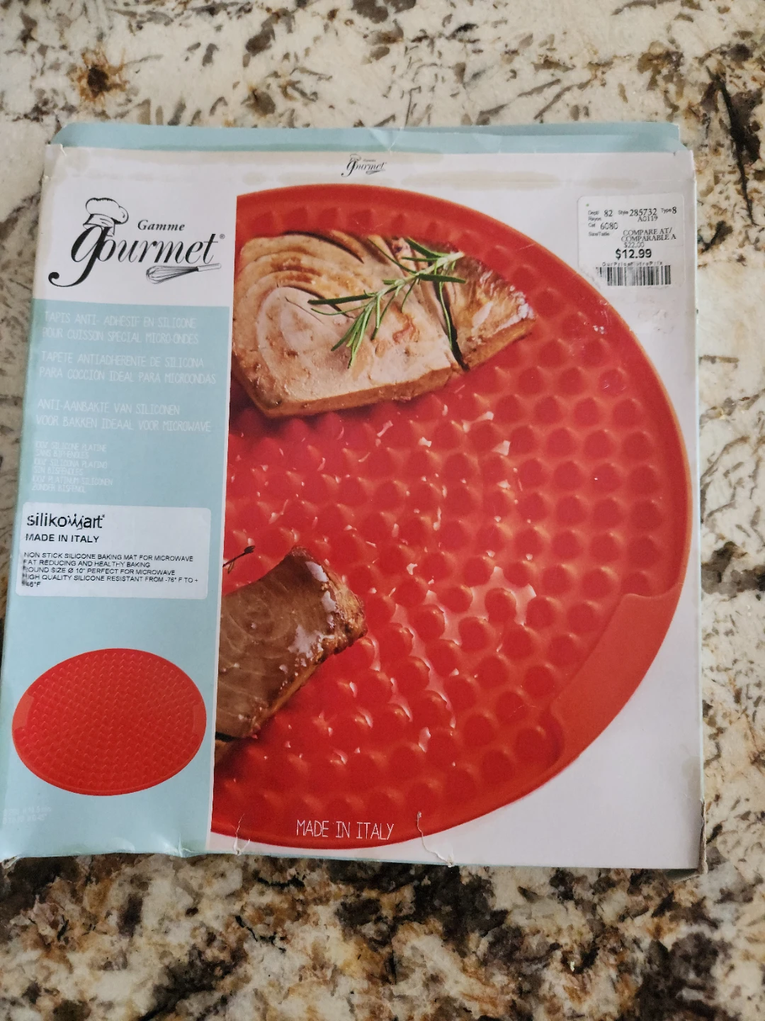 Silikomart Gamme Gourmet Round Silicone Baking Mat