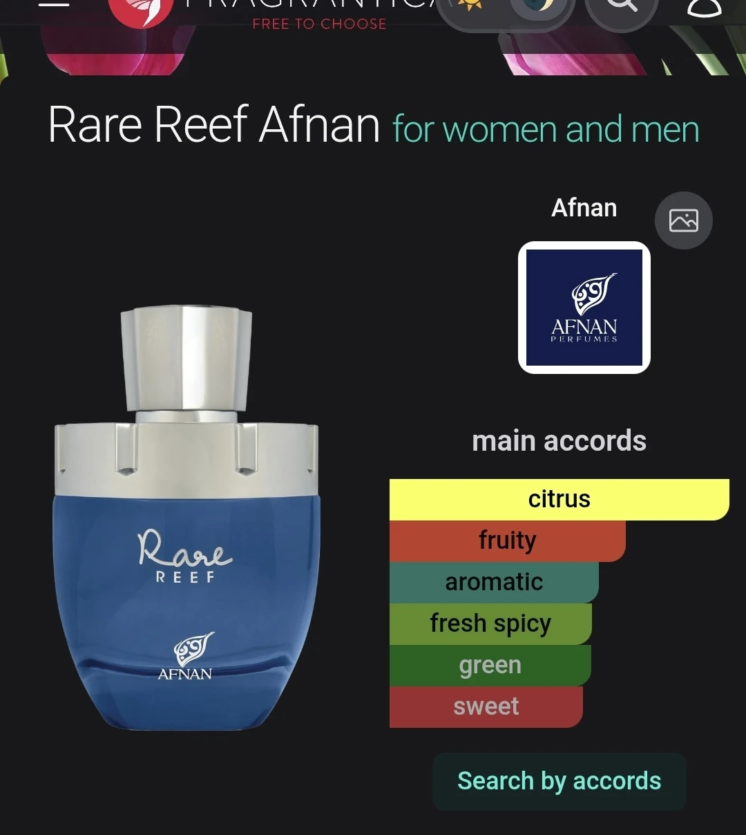 Afnan 9pm rare reef 100mls - photo 2