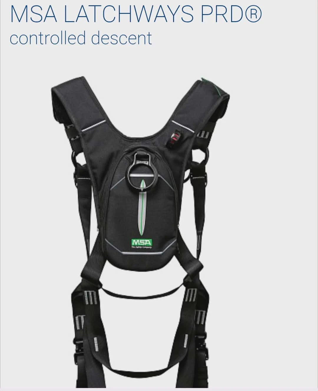 2 MSA Latchways PRD Controlled Descent Harness - photo 2