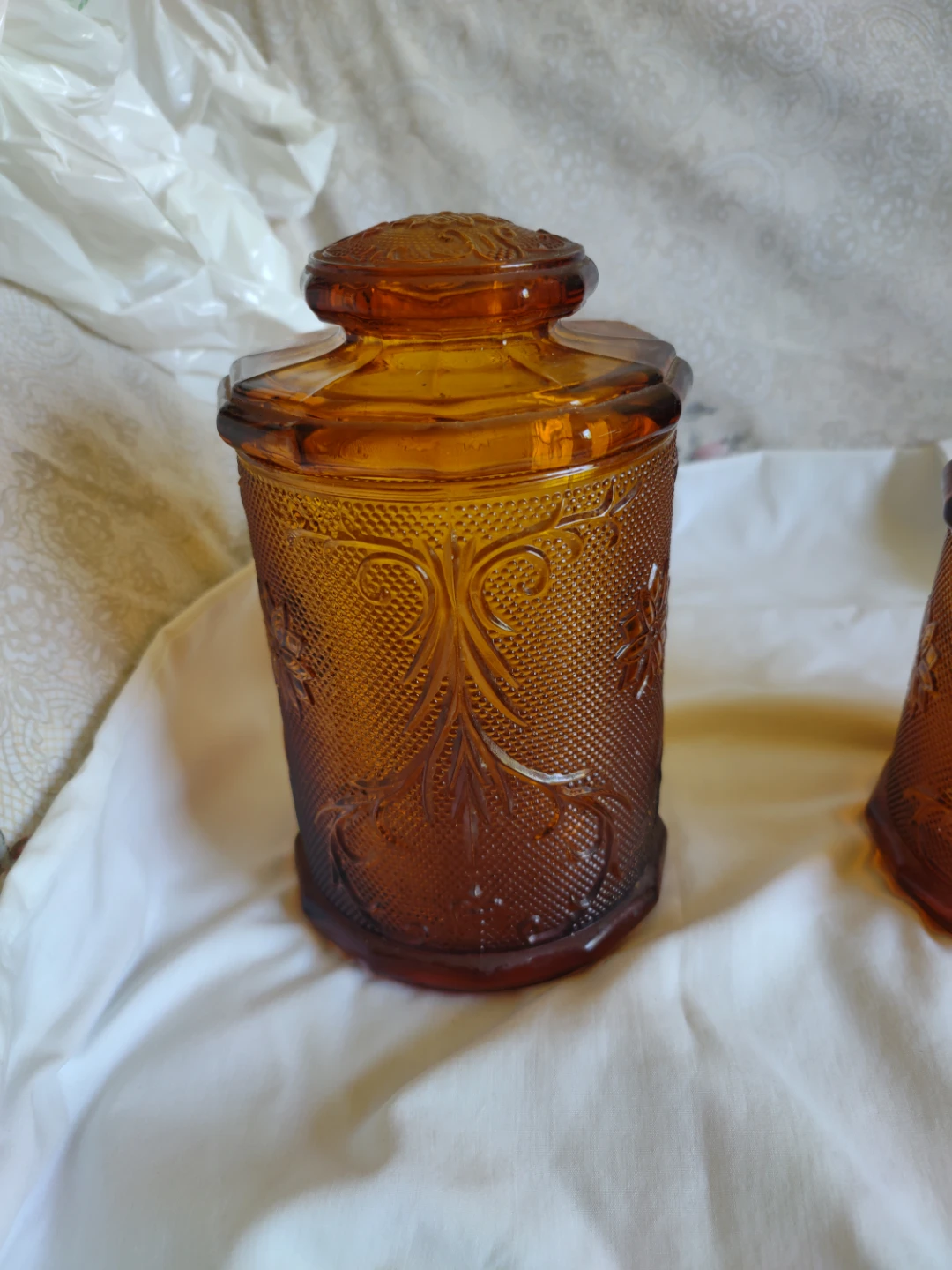 Vintage Indiana glass canisters - photo 4