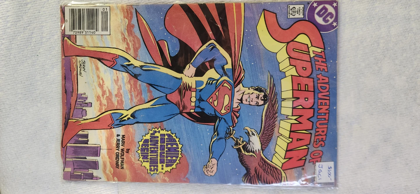 The Adventures of Superman Comic Book Issue 1