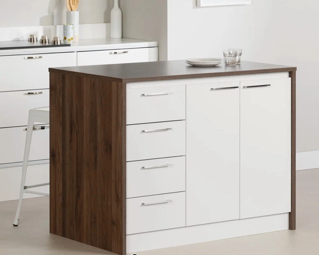 Kitchen Island with Drawers and Cabinets - photo 2