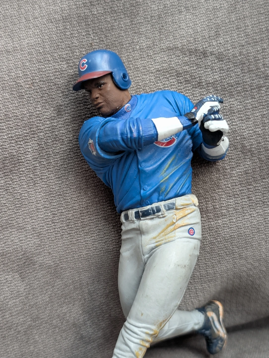 Sammy Sosa Chicago Cubs Baseball Action Figure - photo 2