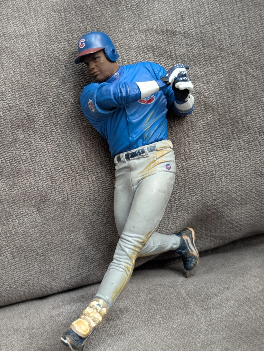 Sammy Sosa Chicago Cubs Baseball Action Figure - photo 3