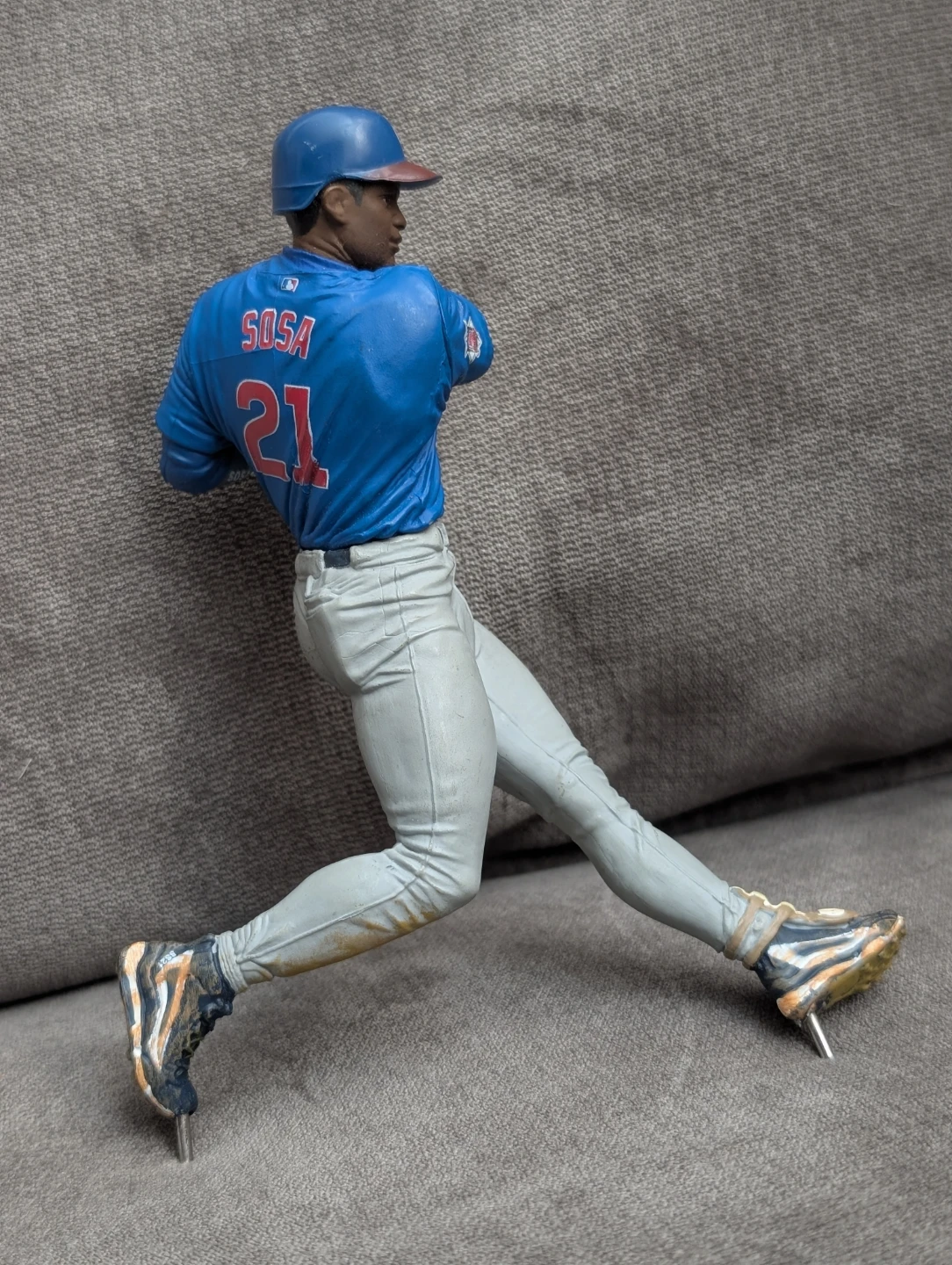 Sammy Sosa Chicago Cubs Baseball Action Figure - photo 4