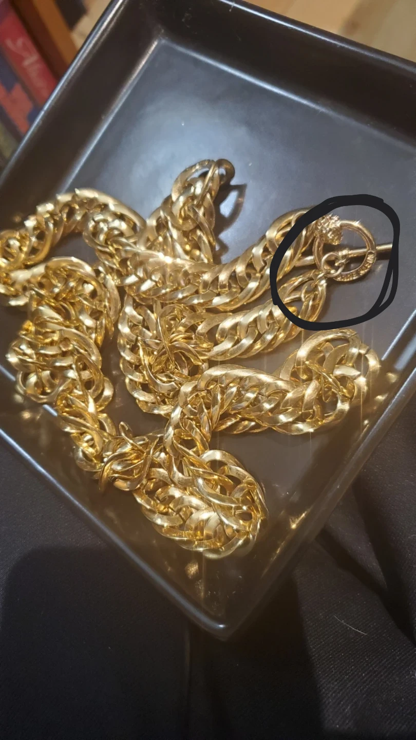 Anne Klein Gold Tone Chunky Chain Necklace - photo 2