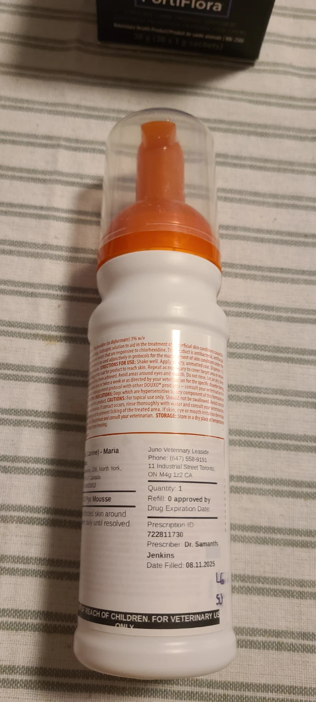DOUXO S3 PYO Mousse Chlorhexidine 3% - photo 2