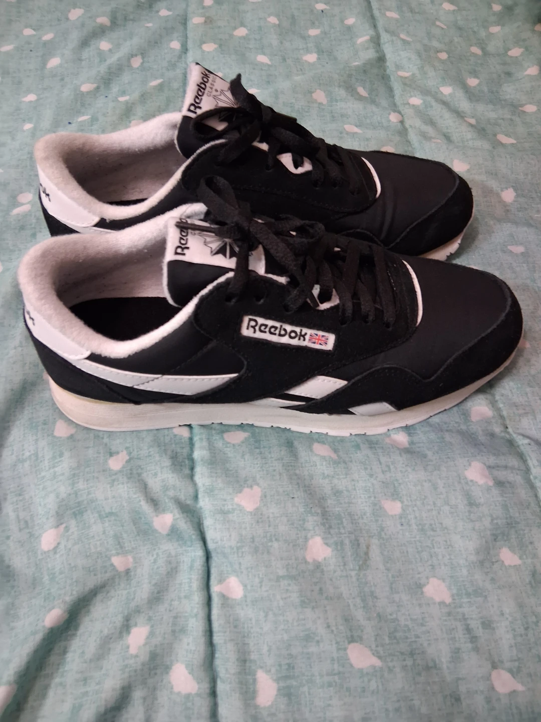 Reebok Classic Black Running Shoes