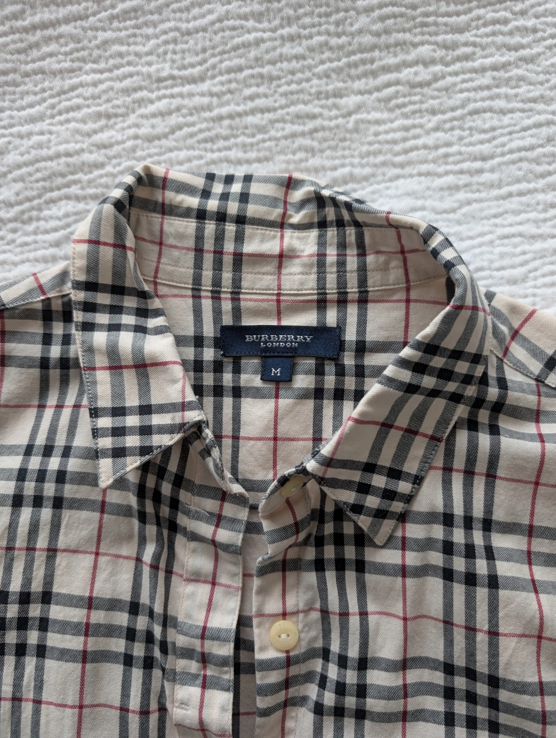 Burberry Nova Check Button-Up women's Shirt - Size Medium - photo 3