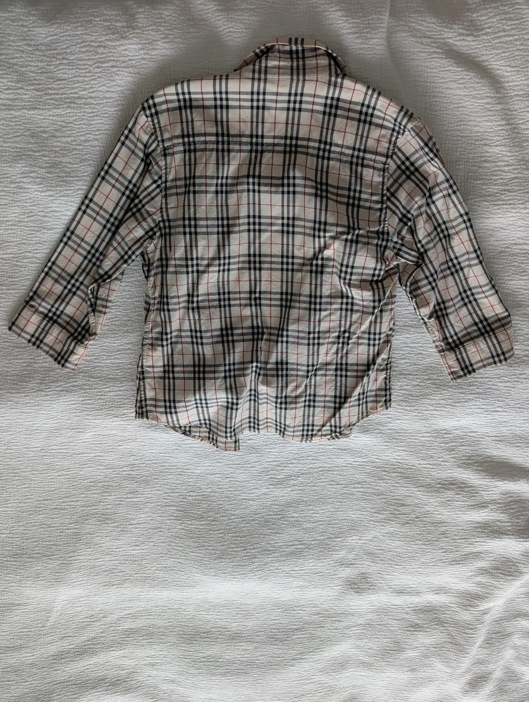 Burberry Nova Check Button-Up women's Shirt - Size Medium - photo 5