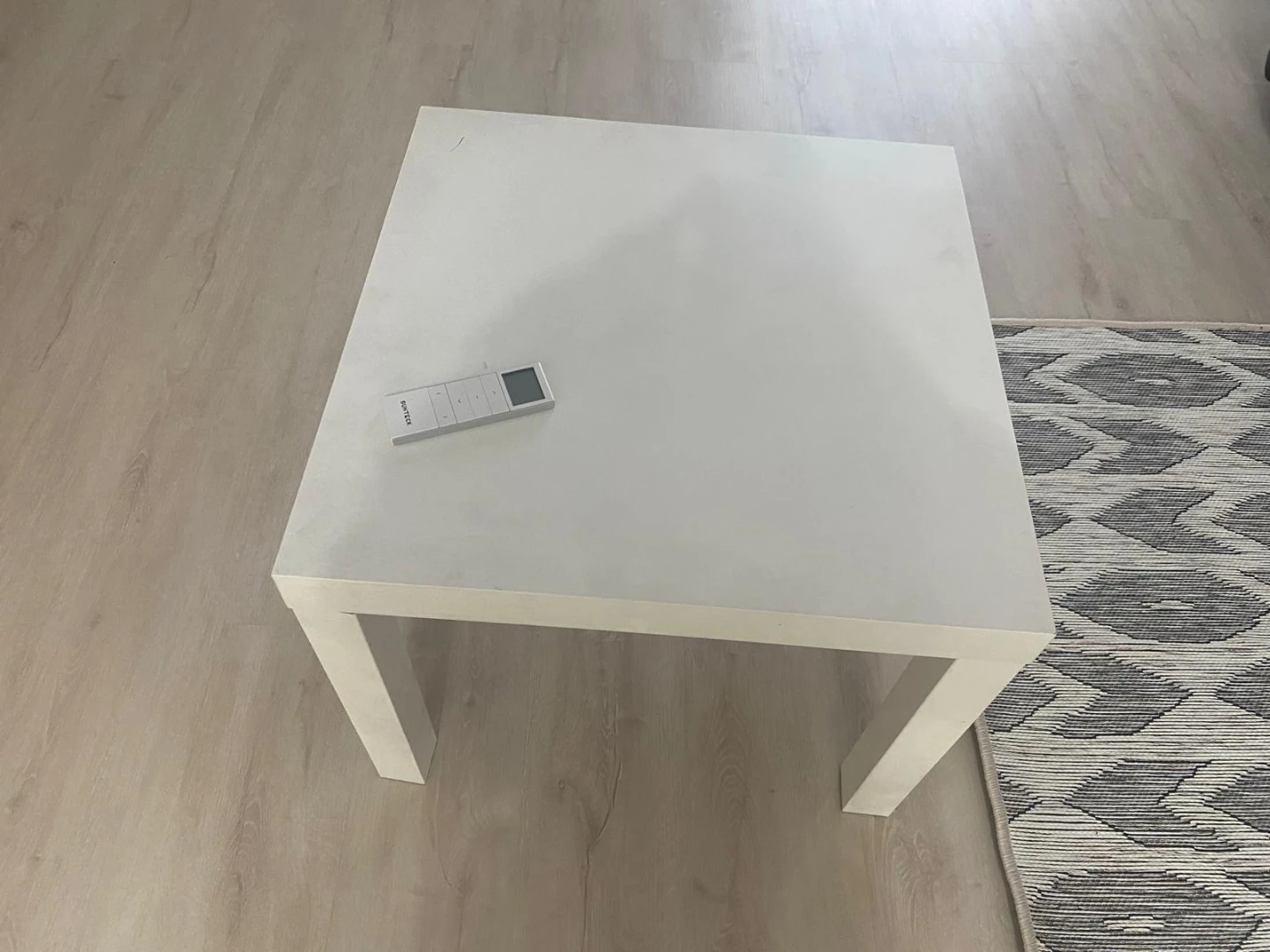 White Square Coffee Table