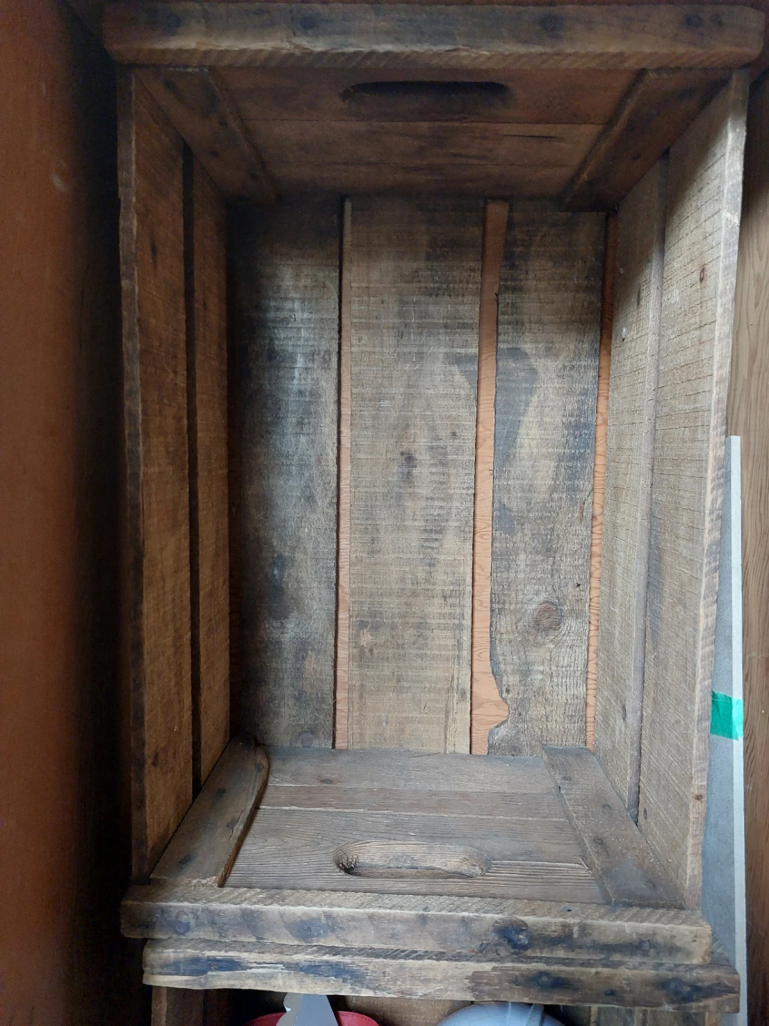 Vintage Wooden Crate - photo 2