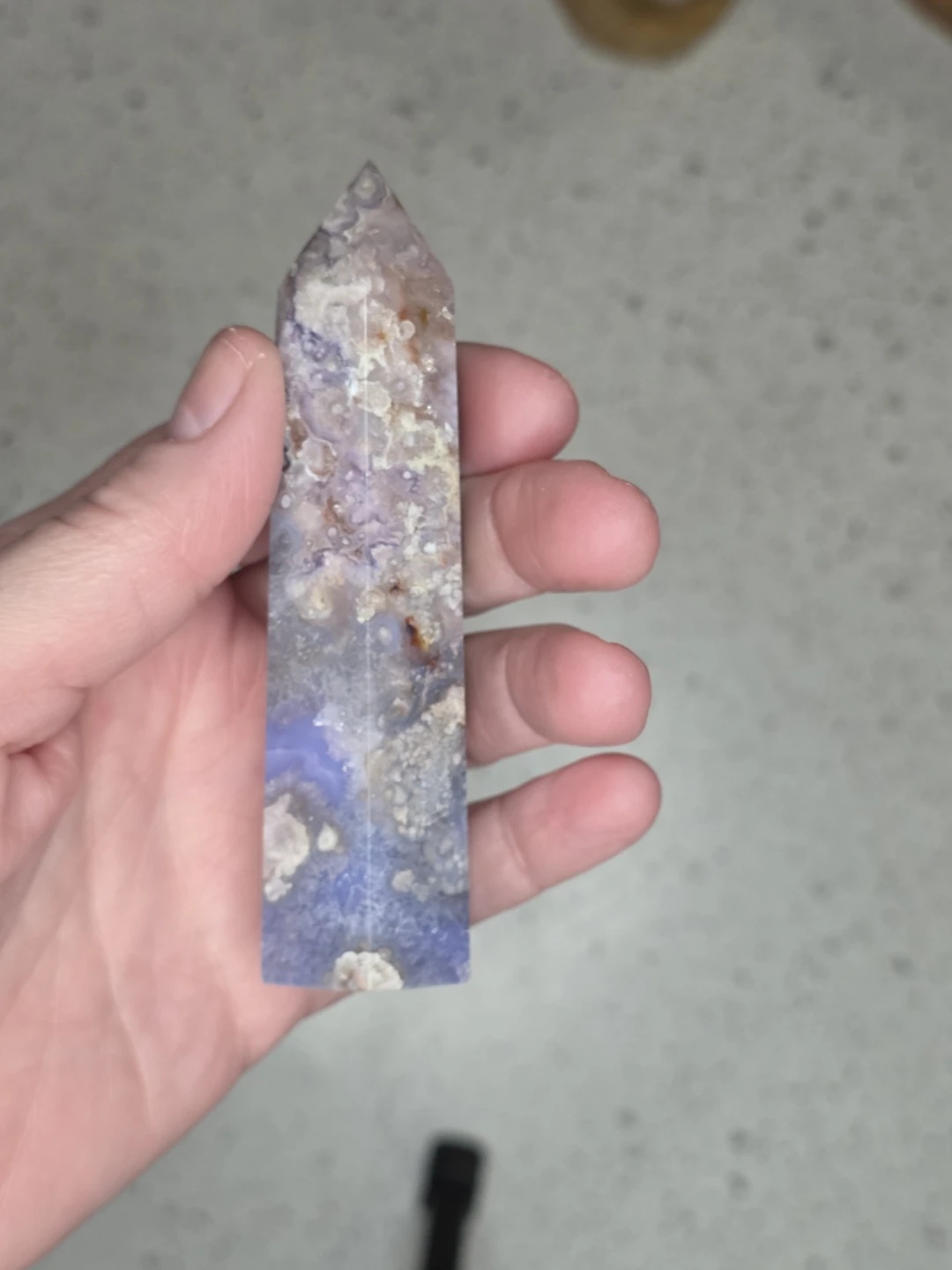BLUE FLOWER AGATE Tower