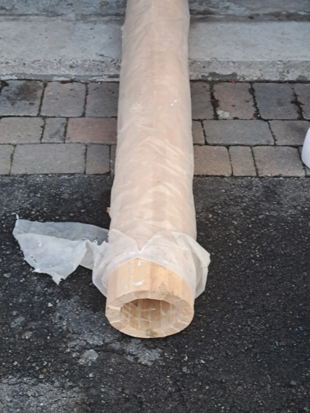 Large Wooden Column post - photo 4