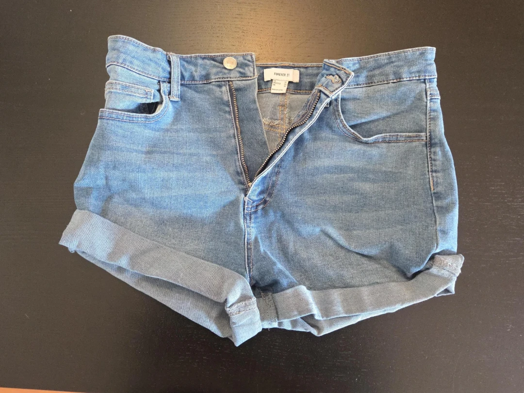 Forever 21 Denim Shorts Size 11