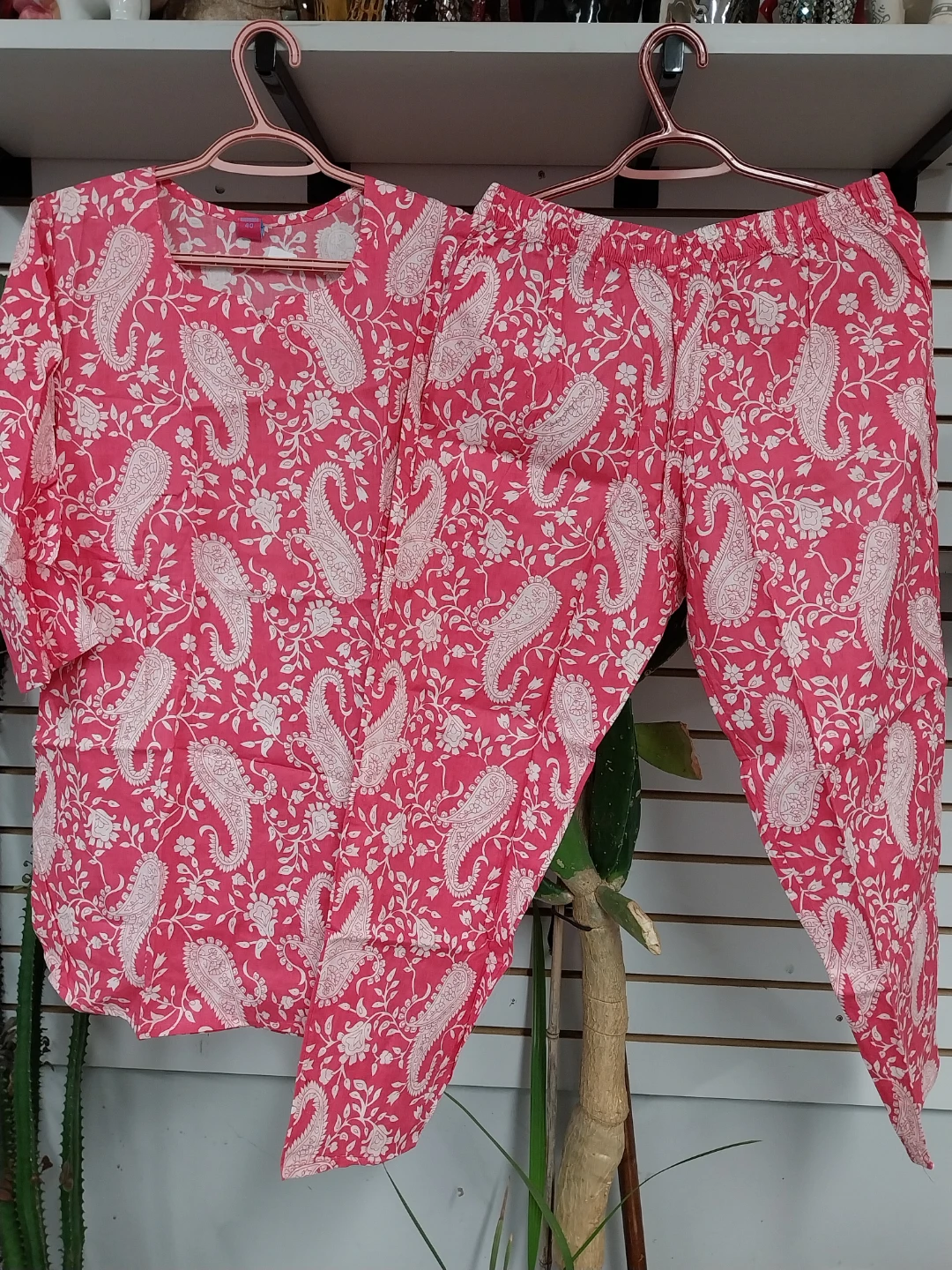 Paisley Print Pyjama Set - photo 2
