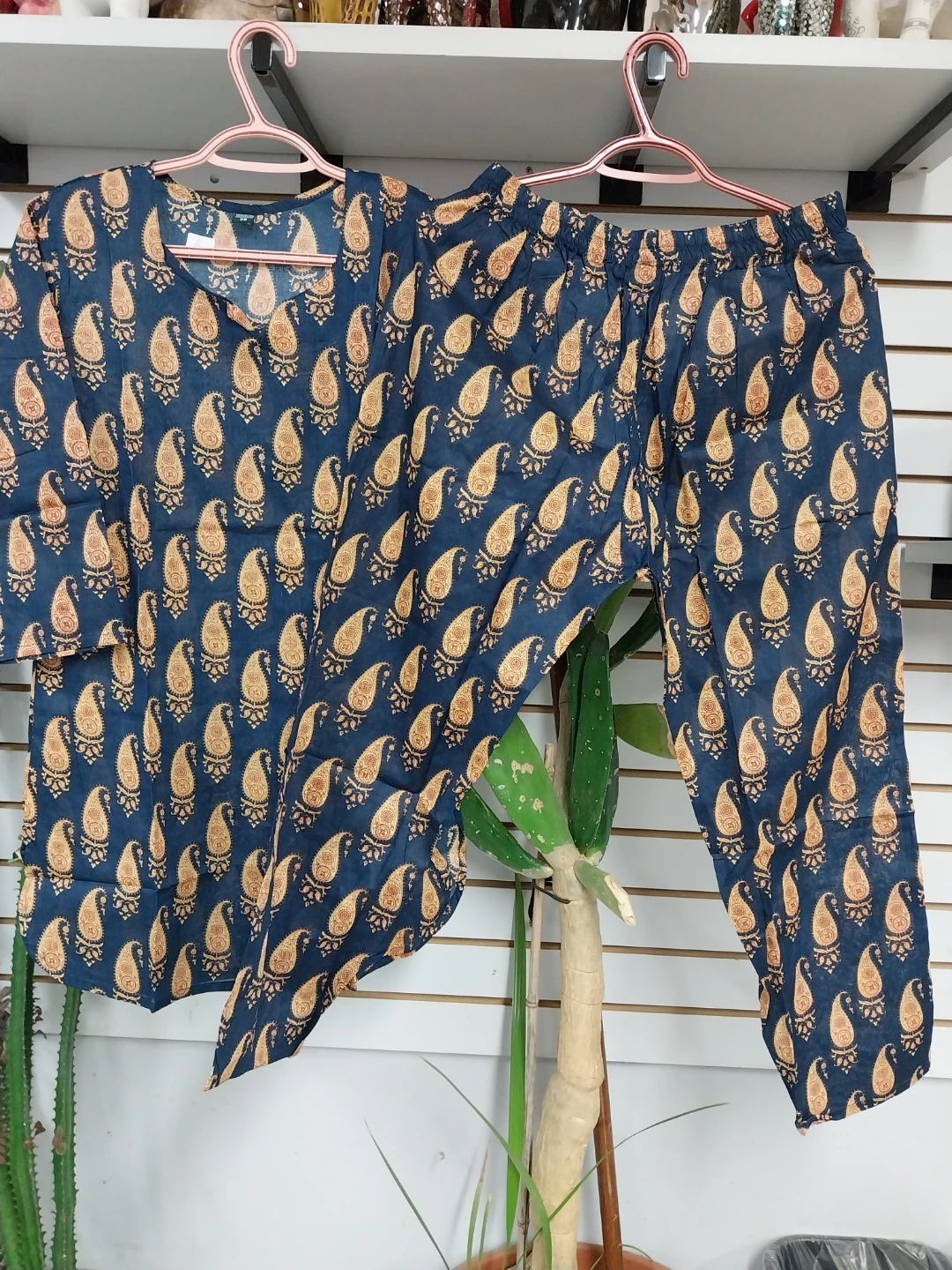 Paisley Print Pyjama Set - photo 3