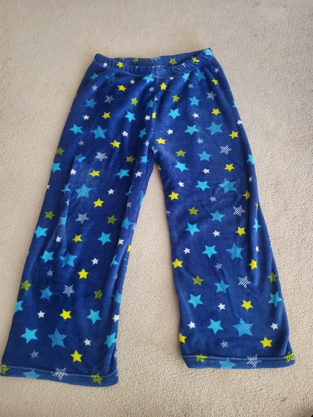 Blue Star Fleece Pajama Pants
