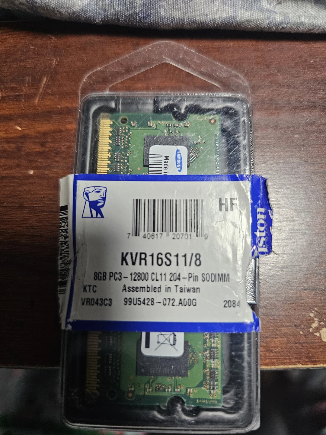 Kingston 8GB DDR3 SDRAM DIMM KVR16S11/8