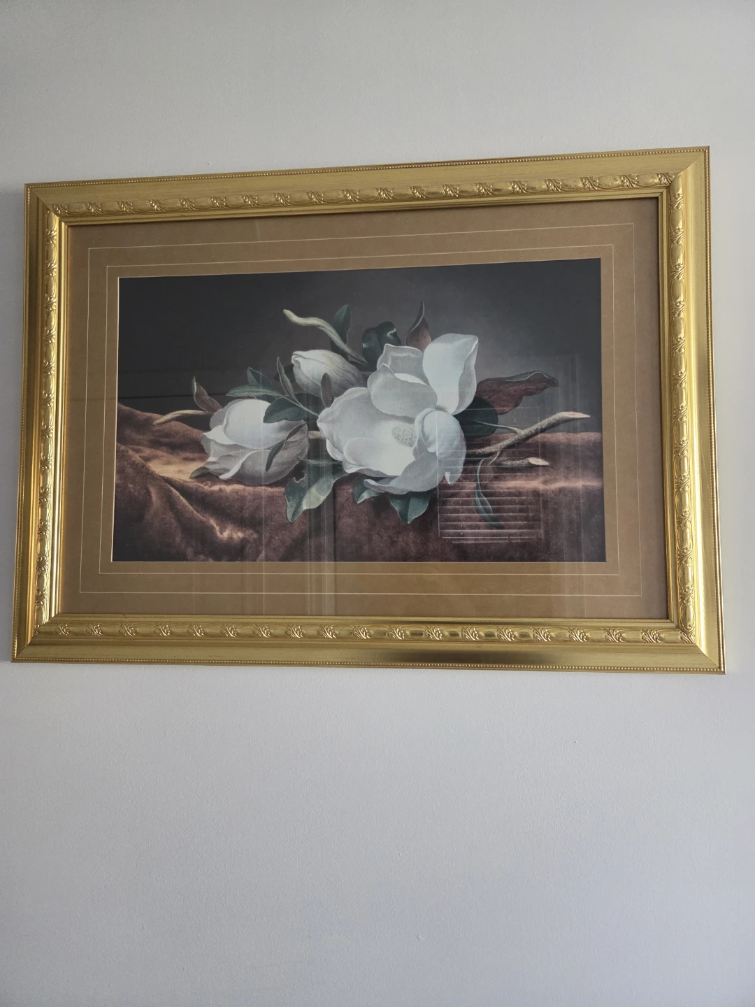 Framed Floral Art Print