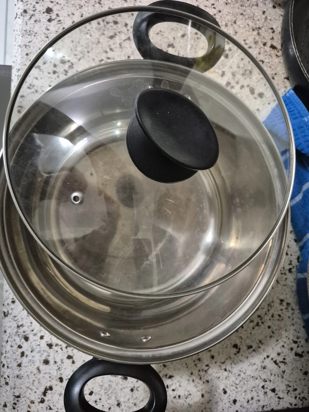 Stainless Steel Stock Pot with Lid - photo 2
